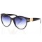 Женские сонцезащитные очки 8469 чёрные с серой линзой . Photo 1