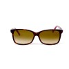 Dolce & Gabbana сонцезахисні окуляри 11895 коричневі з коричневою лінзою 