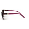 Dolce & Gabbana сонцезахисні окуляри 11895 коричневі з коричневою лінзою 