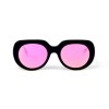 Dolce & Gabbana сонцезахисні окуляри 11913 чорні з рожевою лінзою 