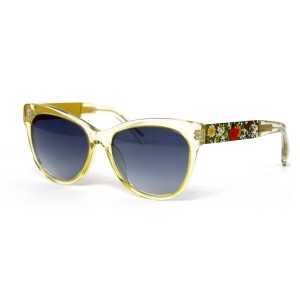 Dolce & Gabbana сонцезахисні окуляри 12185 прозорі з чорною лінзою 