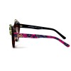 Dolce & Gabbana сонцезахисні окуляри 12186 коричневі з коричневою лінзою 
