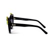 Dolce & Gabbana сонцезащитные очки 12187 чёрные с чёрной линзой 