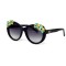 Dolce & Gabbana сонцезащитные очки 12187 чёрные с чёрной линзой . Photo 1