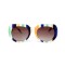 Dolce & Gabbana сонцезахисні окуляри 12190 білі з коричневою лінзою . Photo 2
