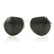 Женские сонцезащитные очки 8682 металлик с чёрной линзой . Photo 2
