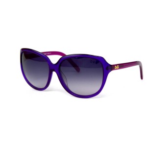 Dolce & Gabbana сонцезахисні окуляри 12191 фіолетові з бузковою лінзою 