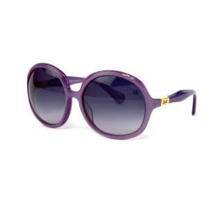 Dolce & Gabbana сонцезащитные очки 12192 фиолетовые с чёрной линзой 