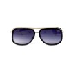 Dolce & Gabbana сонцезахисні окуляри 12197 чорні з бузковою лінзою 