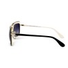 Dolce & Gabbana сонцезахисні окуляри 12197 чорні з бузковою лінзою 