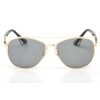 Christian Dior сонцезахисні окуляри 9583 золоті з сірою лінзою 