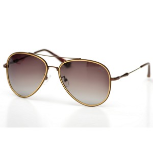 Christian Dior сонцезахисні окуляри 9700 коричневі з коричневою лінзою 