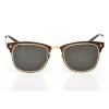 Christian Dior сонцезахисні окуляри 9705 коричневі з чорною лінзою 