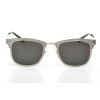 Christian Dior сонцезащитные очки 9706 металлик с чёрной линзой 