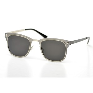 Christian Dior сонцезащитные очки 9706 металлик с чёрной линзой 