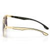 Christian Dior сонцезахисні окуляри 9711 чорні з чорною лінзою 