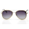 Christian Dior сонцезахисні окуляри 9715 золоті з чорною лінзою 