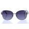 Christian Dior сонцезащитные очки 10018 серебряные с чёрной линзой . Photo 2