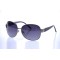 Christian Dior сонцезащитные очки 10018 серебряные с чёрной линзой . Photo 1