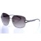 Christian Dior сонцезащитные очки 10019 серебряные с коричневой линзой . Photo 1