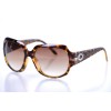 Christian Dior сонцезахисні окуляри 10021 коричневі з коричневою лінзою 