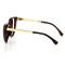 Женские сонцезащитные очки 9193 коричневые с коричневой линзой . Photo 3