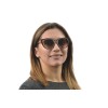 Женские сонцезащитные очки 9193 коричневые с коричневой линзой 
