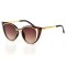 Женские сонцезащитные очки 9193 коричневые с коричневой линзой . Photo 1