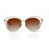 Christian Dior сонцезахисні окуляри 11132 бронзові з коричневою лінзою 