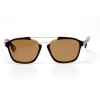 Christian Dior сонцезахисні окуляри 11174 коричневі з коричневою лінзою 