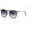 Christian Dior сонцезахисні окуляри 11220 срібні з чорною лінзою 