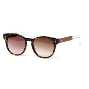 Christian Dior сонцезахисні окуляри 11406 коричневі з коричневою лінзою 