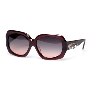 Christian Dior сонцезащитные очки 11412 красные с сиреневой линзой 