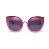 Christian Dior сонцезащитные очки 11420 фиолетовые с чёрной линзой 
