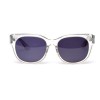 Christian Dior сонцезахисні окуляри 11422 прозорі з чорною лінзою 