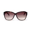 Christian Dior сонцезахисні окуляри 11425 коричневі з коричневою лінзою 