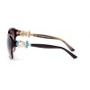 Christian Dior сонцезащитные очки 11425 коричневые с коричневой линзой 