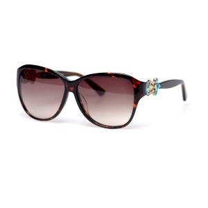 Christian Dior сонцезащитные очки 11425 коричневые с коричневой линзой 