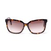 Christian Dior сонцезахисні окуляри 11427 коричневі з коричневою лінзою 