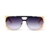 Christian Dior сонцезахисні окуляри 11438 помаранчеві з сірою лінзою 