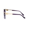 Christian Dior сонцезахисні окуляри 11440 фіолетові з чорною лінзою 