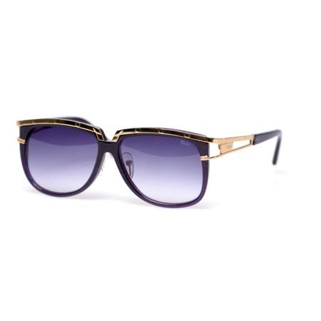 Christian Dior сонцезащитные очки 11440 фиолетовые с чёрной линзой 