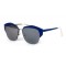 Christian Dior сонцезащитные очки 11707 синие с ртутной линзой . Photo 1