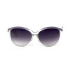 Christian Dior сонцезахисні окуляри 11708 прозорі з чорною лінзою 