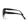Christian Dior сонцезащитные очки 11716 чёрные с чёрной линзой 