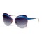 Christian Dior сонцезахисні окуляри 11719 бузкові з чорною лінзою . Photo 1
