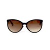 Christian Dior сонцезащитные очки 11720 чёрные с коричневой линзой 