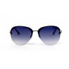 Christian Dior сонцезащитные очки 11722 металлик с чёрной линзой 