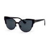 Christian Dior сонцезахисні окуляри 11729 чорні з чорною лінзою 
