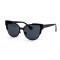 Christian Dior сонцезащитные очки 11729 чёрные с чёрной линзой . Photo 1